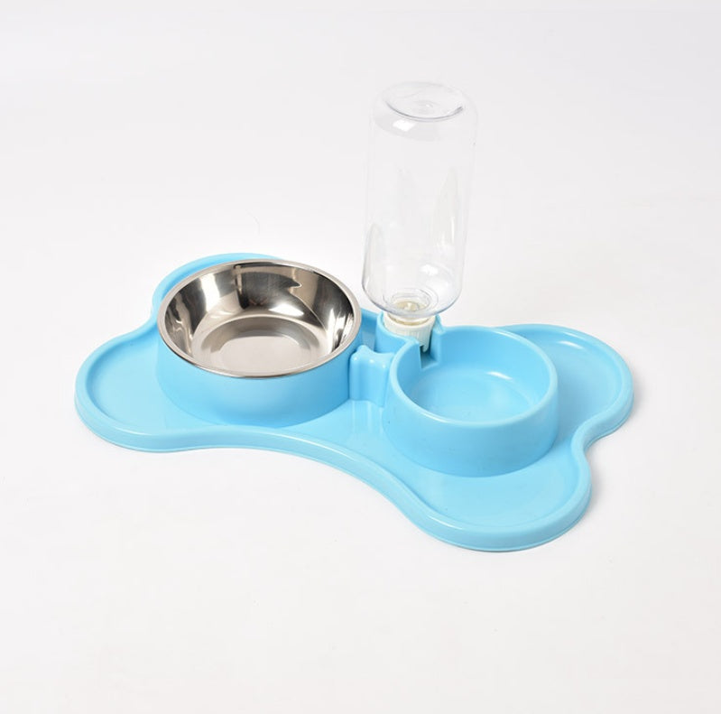 Automatic Drinking Water Double Bowl