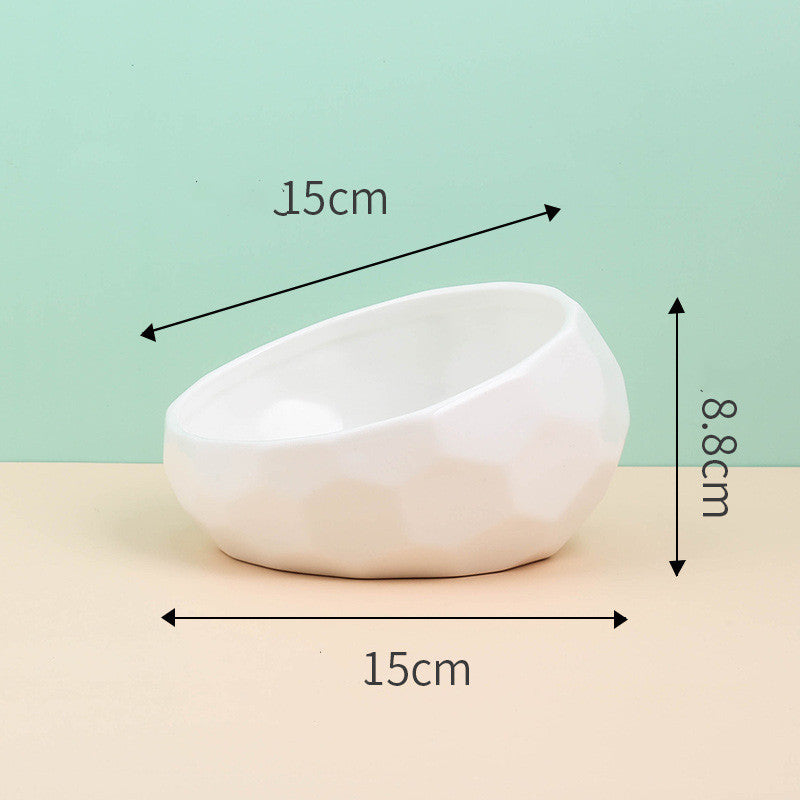 Ceramic Oblique Mouth Bowl