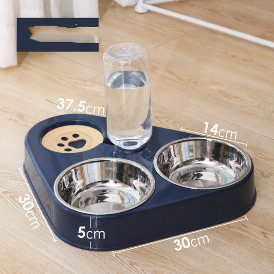 Bowl Double Bowl Automatic Drinking Food Bowl