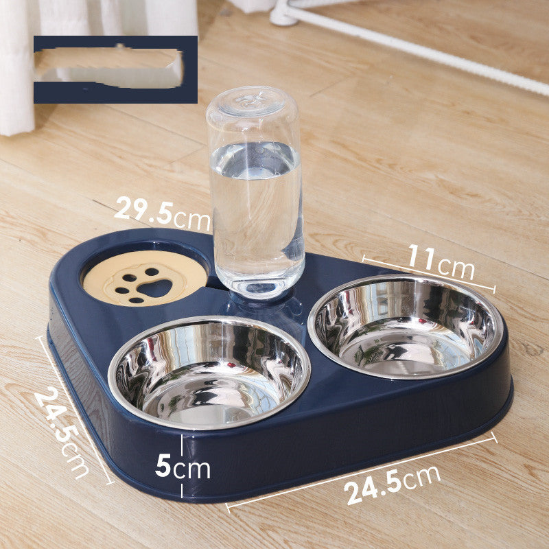 Bowl Double Bowl Automatic Drinking Food Bowl