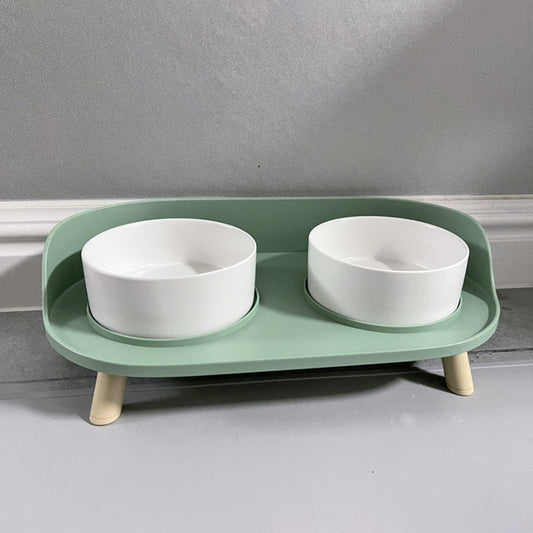 Ceramic Double Bowl