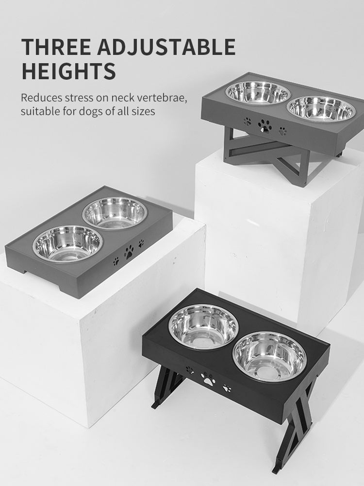 Adjustable Height Stainless Steel Folding Bowl