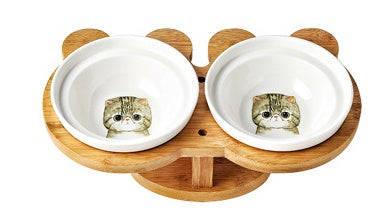 Ceramic Cat Bowl