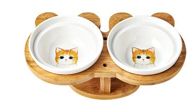 Ceramic Cat Bowl