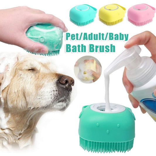 Silicone Bath Massage Brush