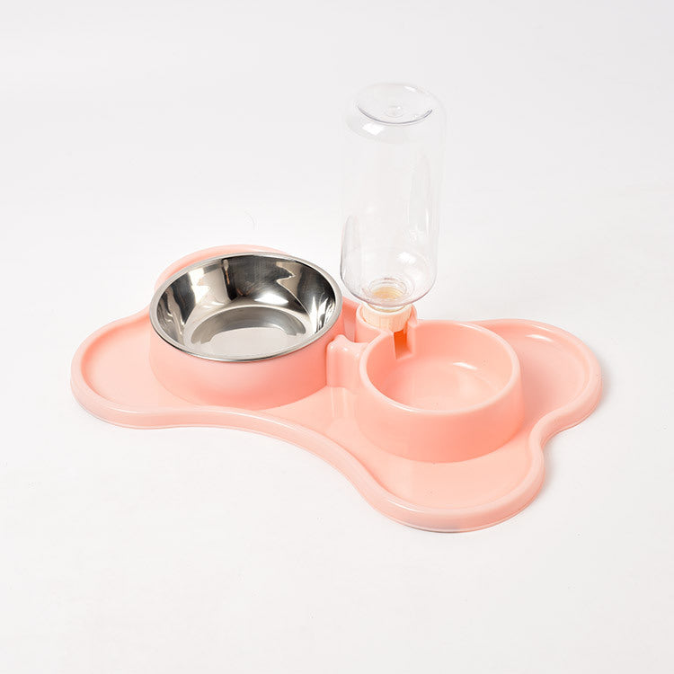 Automatic Drinking Water Double Bowl