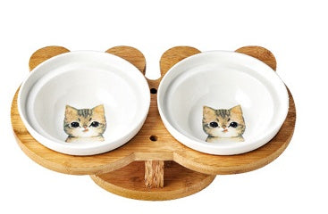 Ceramic Cat Bowl