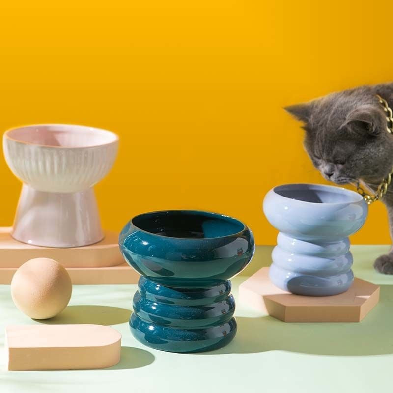 Ceramic Tall Food Bowl