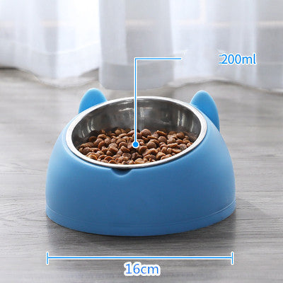 Stainless Steel Pet Double Bowl / Automatic Water Dispenser