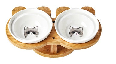 Ceramic Cat Bowl